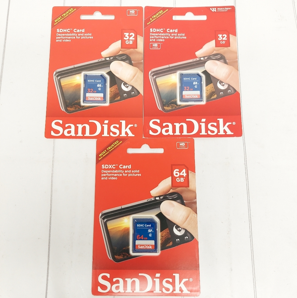 SanDisk SDHC and SDXC Memory Cards